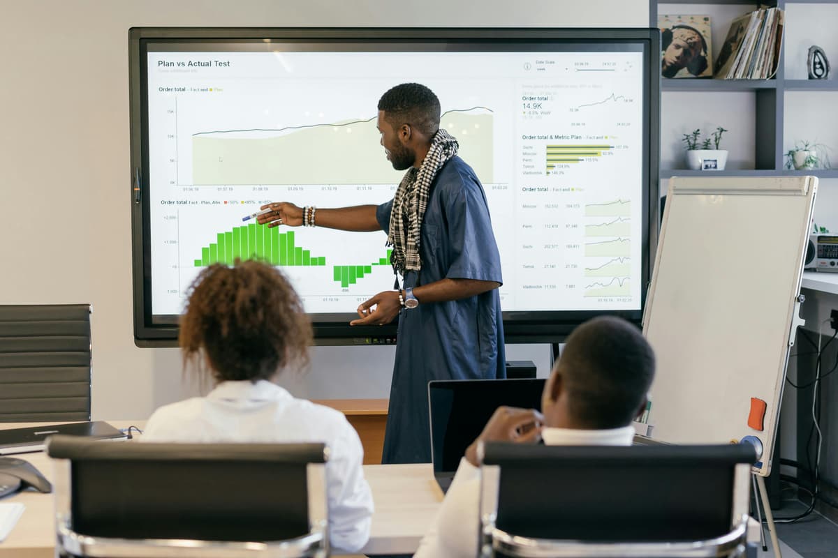 Marketing and Sales Training illustration